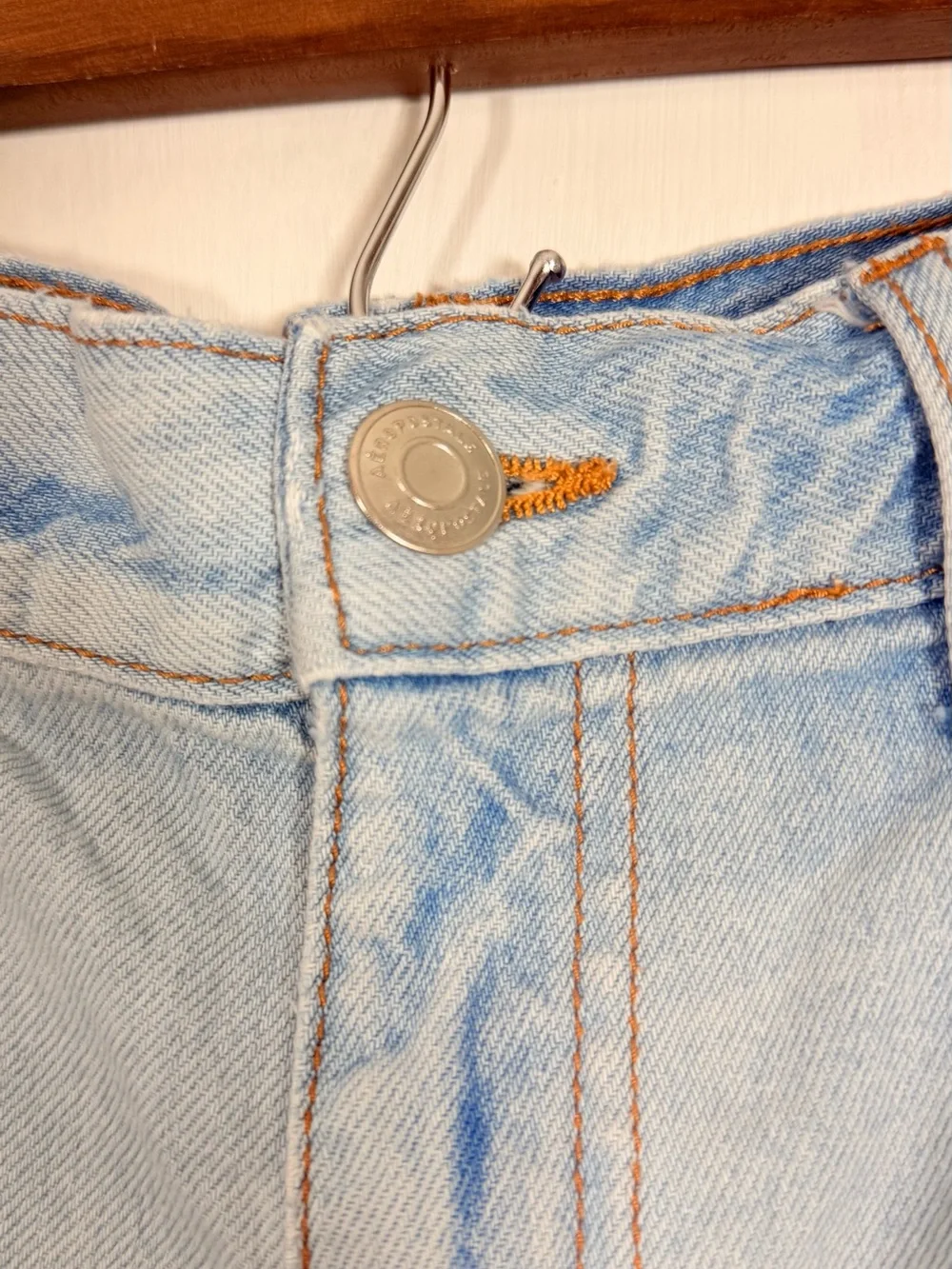Aeropostale Light Blue Denim Shorts